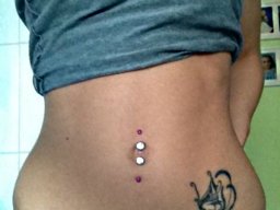 bauchnabel piercing abgeheilt